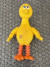 Vintage Sesame Street Big Bird 5" Action Figure Muppets Posable 1985 Tara Toys