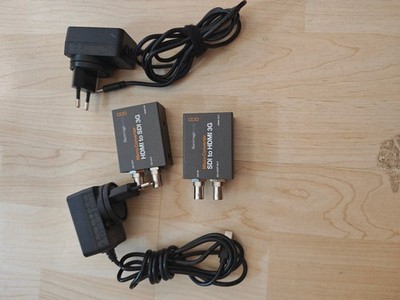 2 x Blackmagic Micro Converter BiDirectional 1 x SDI/HDMI 3G % 1x HDMI/SDI 3G