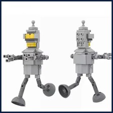 Classic Cartoon Movie MOC Core Character Robots Bendered Model Figure
