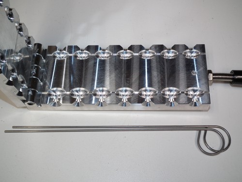Saltwater Egg Slip Sinker mold 5/8,3/4oz 2 size Production CNC Aluminum USA 3RD - Picture 2 of 4