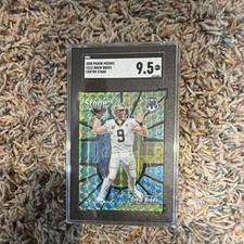 2020 Panini Mosaic Drew Brees #CS22 Center Stage Mosaic SGC 9.5 Saints NFL