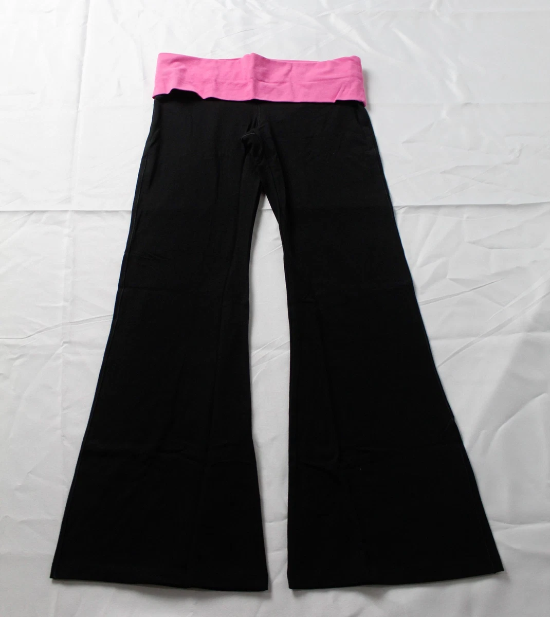 Leggings Victoria's Secret PINK Vita Alta In Cotone – Nero, Taglia XL – Con Logo Bling - Foto 3