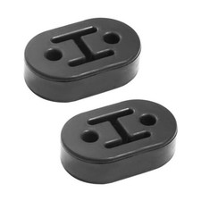 Rubber Exhaust Hangers,2 PCS 2 Hole Universal Rubber Exhaust Hangers, 2 Holes