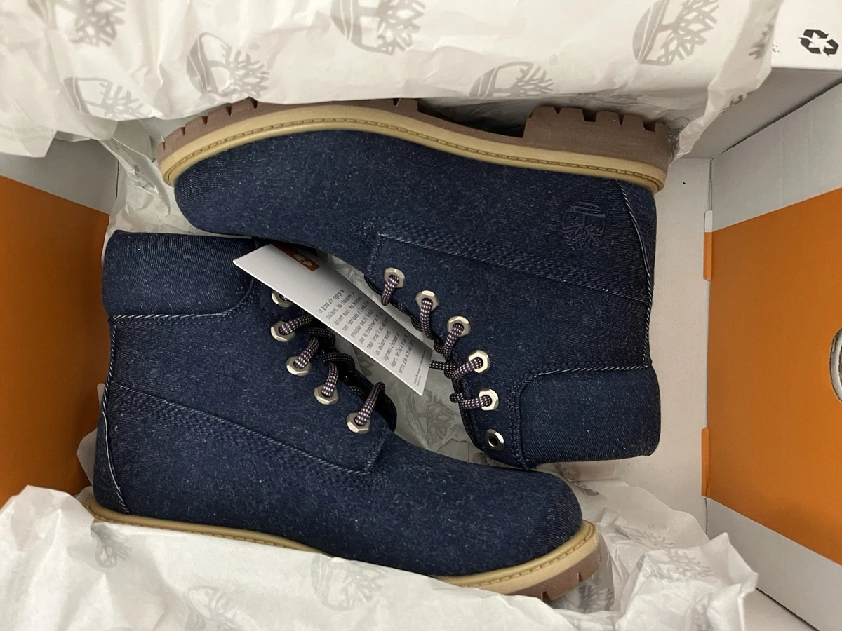 Timberland Blue Low (1-1.9 in) Heel Height Boots for Women 