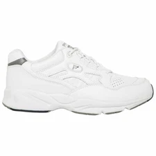 Propet Stability Walker Walking  Mens White Sneakers Athletic Shoes M2034-WHT