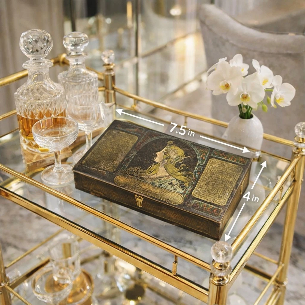 【自宅整理】アンティーク品　金色 Gold Décor Decorative Boxes for sale | eBay