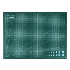 Image of Self-Healing Cutting Mat, 12x9" Double Sided PVC Desk Mat Green