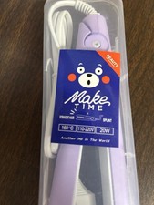 Make Time Mini Hair Straightener Curling Bar 2 - Purple