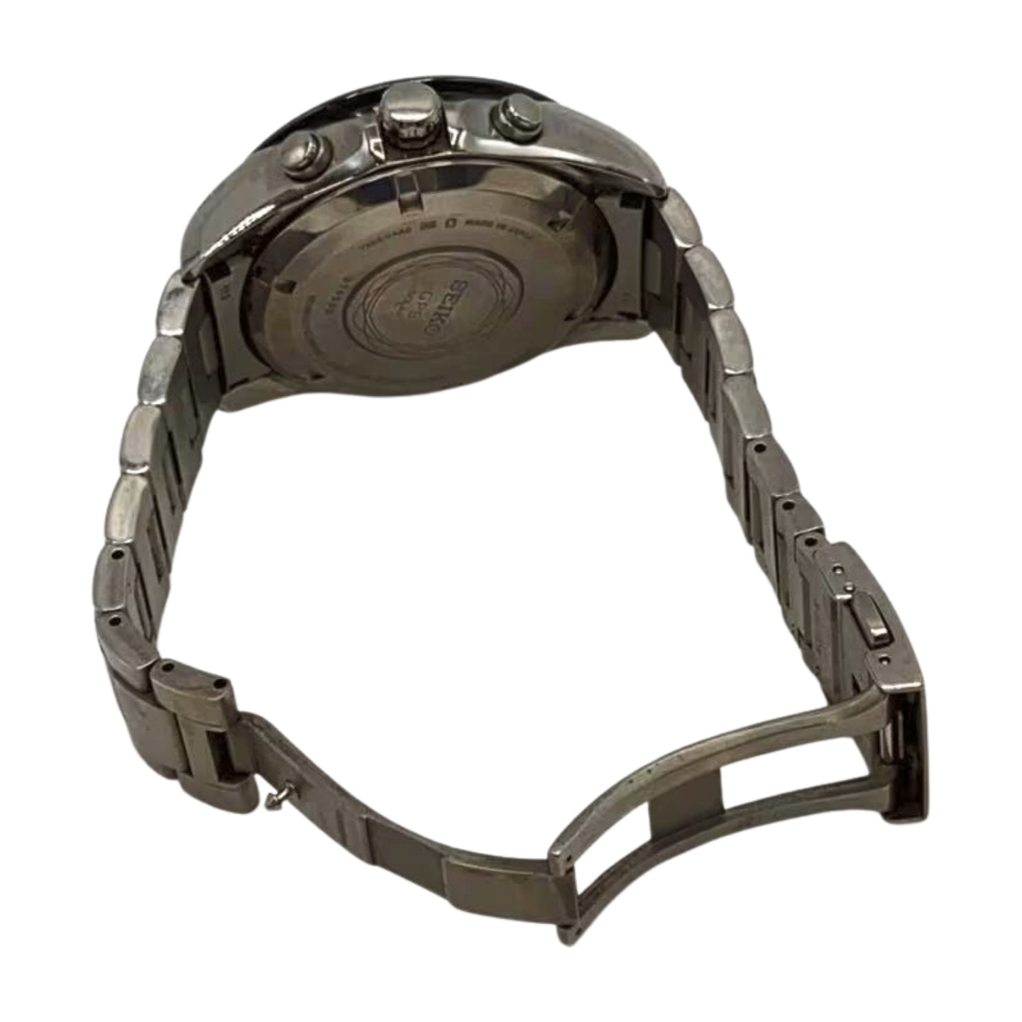 SEIKO ASTRON GPS Solar 7X52-0AA0 Titanium Ceramic Men's Watch Black Used Auth JP image 5