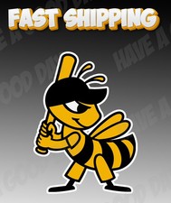 Salt Lake Bees Mascot Milb  / Sticker 10 sizes! Tracking! FREE SHIPPING!