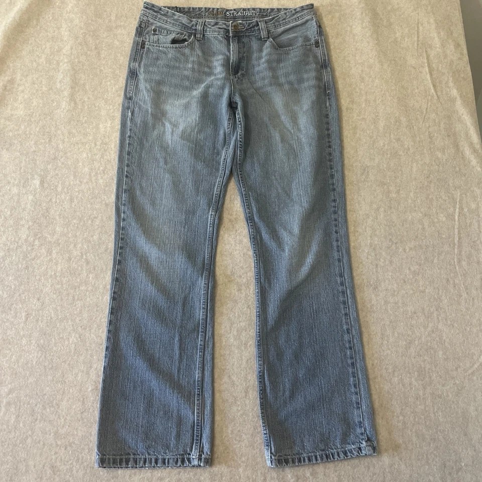 Urban Up Men’s 34 X 34 Slim Straight Jeans Light Distress 5 Pocket - Image 2 of 4