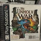 The Unholy War ps1 Sony PlayStation 1 Eidos 1998 Action Manual Included