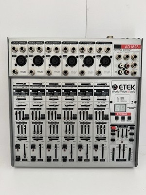 ETEK AD 1823. 18 channel mixer | eBay