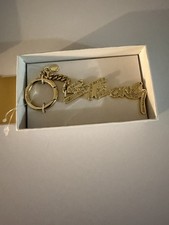 Michael Kors Jet Set Borsa da Viaggio Charm FORTE Tono Oro com