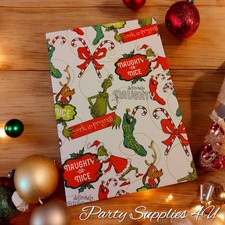 The Grinch Xmas Notepad/Book/Stocking Filler/Naughty/Gift/To Do List/Notes/Work
