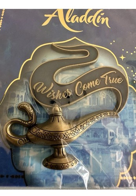 #ad disney Aladdin Lamp Wishes Come True Pin Exclusive Limited Edition ￼ $125.97
