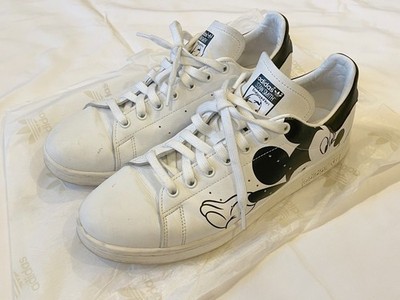希少◾️◾️26 Disney x Stan Smith FW2895 Adidas Disney Mickey Mouse Stan Smith FW2895 Lace Up Sneakers