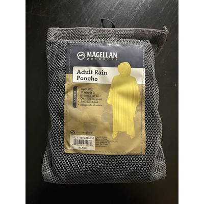 Magellan Outdoors Adult Rain Poncho (100% PVC)