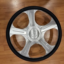 Forgiato Steering Wheel Ritorno Silver Old School G Body Box Chevy