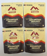 4 Pack Mountain House Classic Breakfast Skillet Freeze Dried Expires June 2054