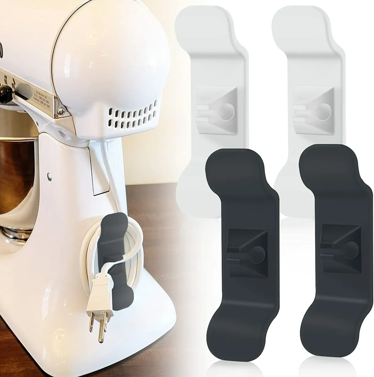 4pack Cable Winder Cord Wrap Cord Organizer for Kitchen Appliances