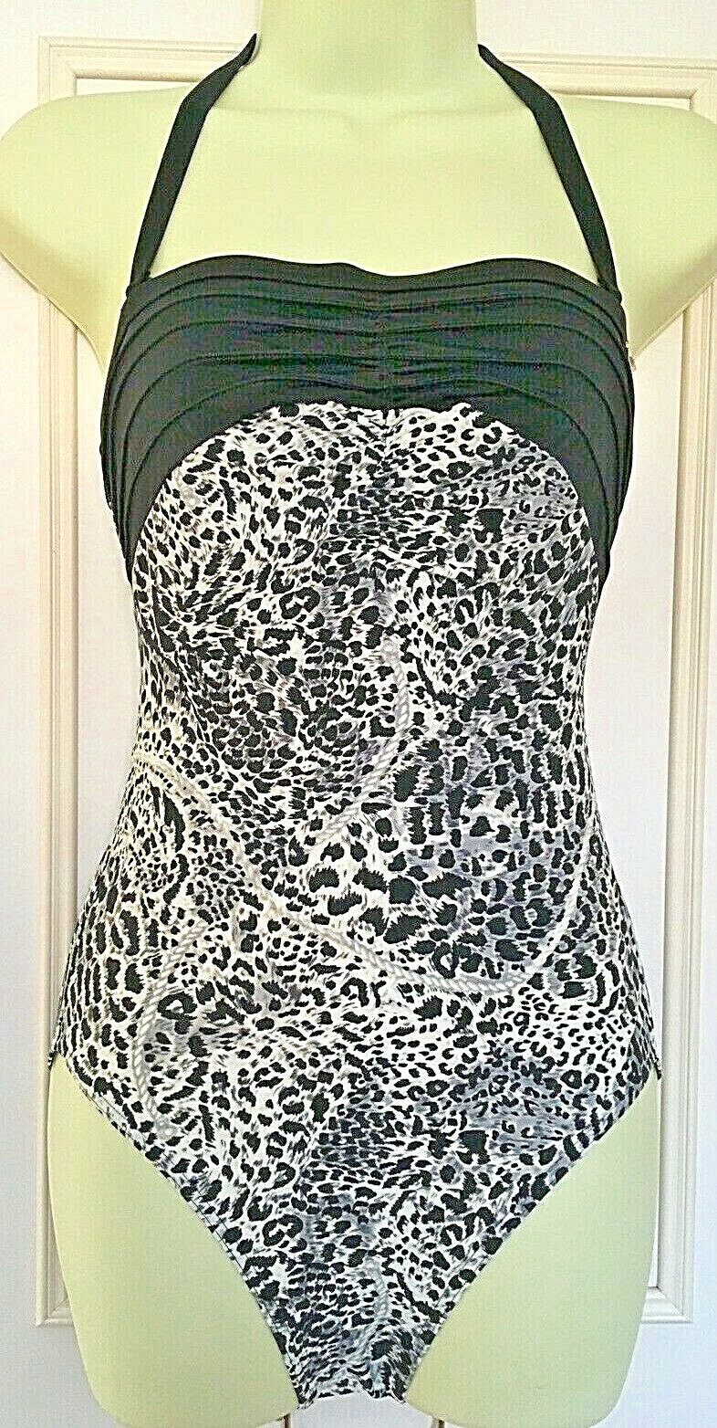 figleaves leopard print swimsuit