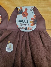 Set of 2 Handmade Hanging Kitchen Towels