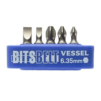 TD-BS1 VESSEL Replacement Bit Set Plus / Minus TD-BS1 Screwdrivers &