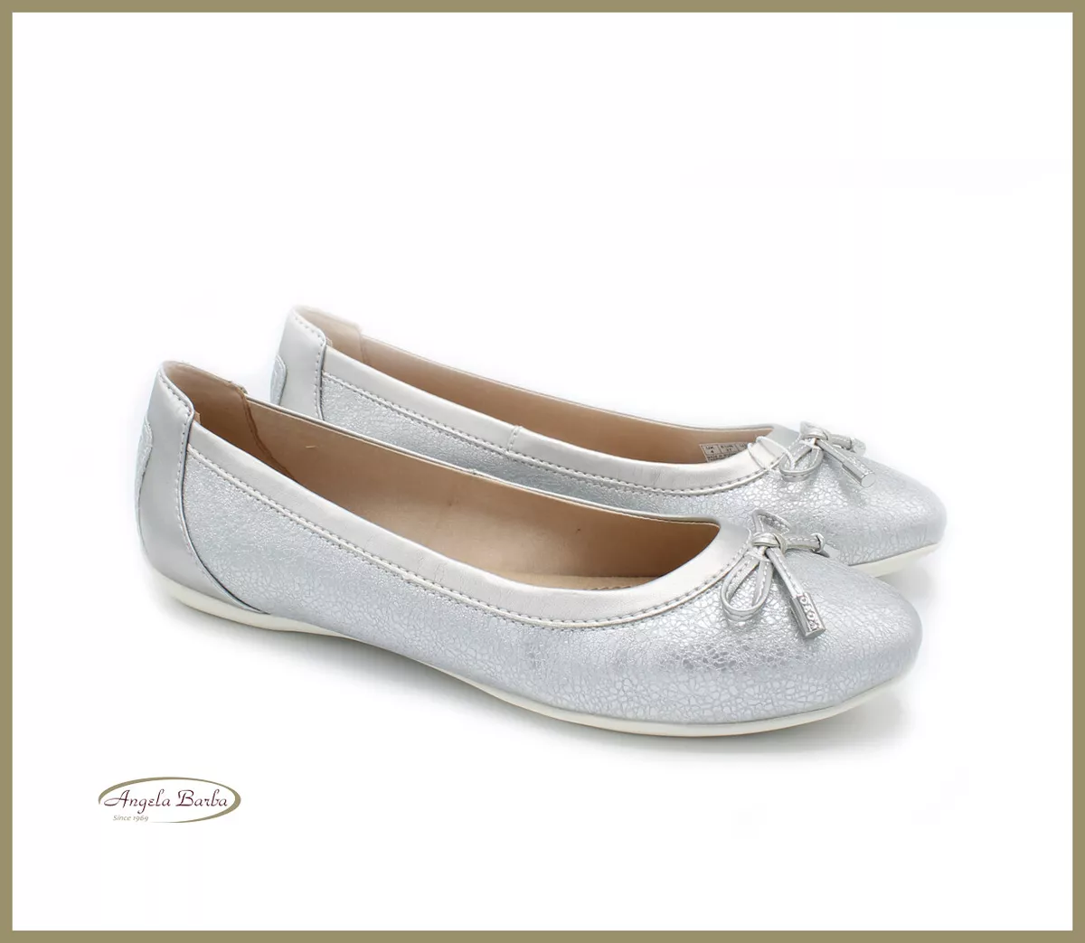 Geox Shoes From Women Ballerina Leather Ballet Flats Elegant Charlene Casual For |