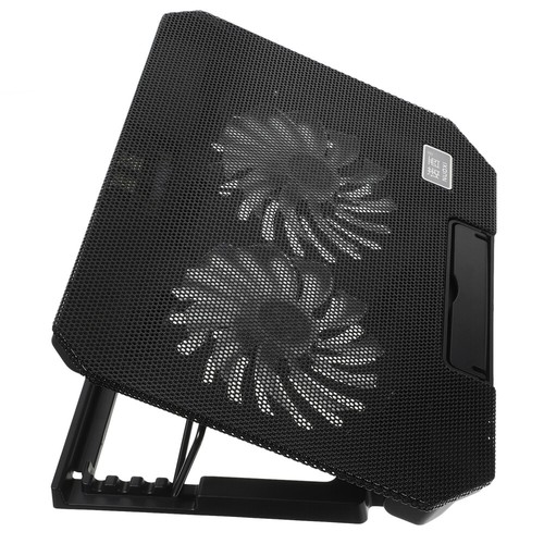 Laptop Cooling Base Notebook Foot Pad Ventilation Stand Fans Cooler - Afbeelding 10 van 12