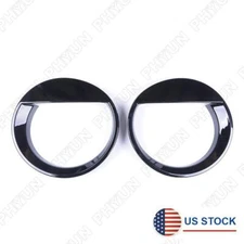 Pair Car Front Headlight Lamp Cover Left & Right Side For Jeep Patriot 2011-2017