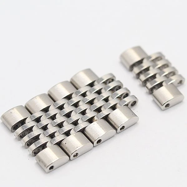 Bracelet ceinture montre homme Gucci authentique 5 maillons 126,4 pièces argent 18 mm