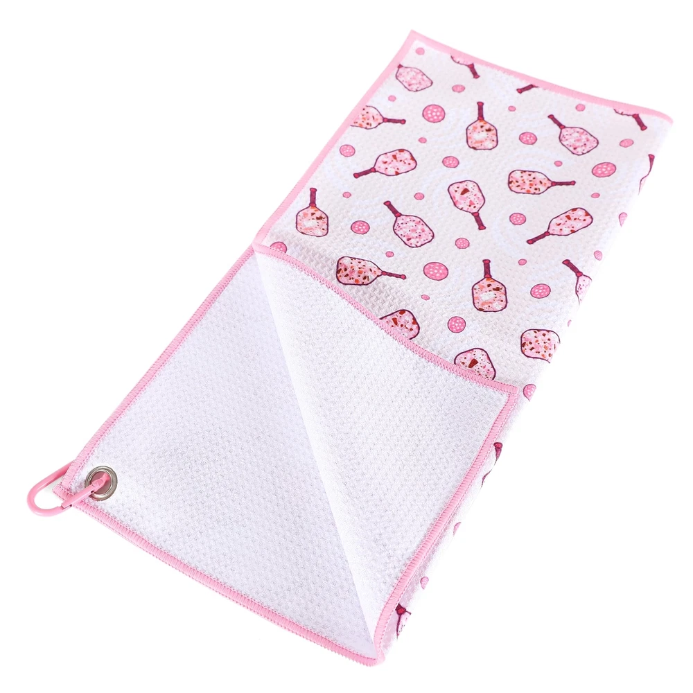 Pickleball Towel Stylish 15x17 Inch Microfiber Athletic Towels with Carabiner...
