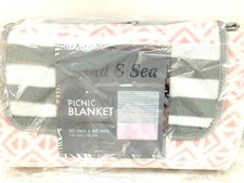 BEACH PICNIC BLANKET - 50" x 60" - New in Pkg