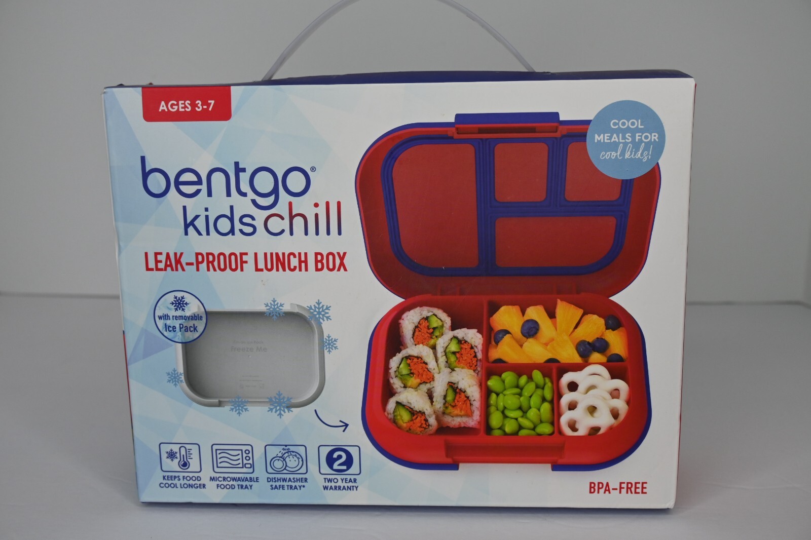 Kids' Bentgo Chill Leak-Proof Lunch Box Bento-Style w/ Removable
