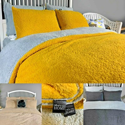 cosy teddy fleece duvet