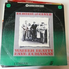 Laserdisc Movie Bonnie and Clyde 1967 Warren Beatty, Faye Dunaway, Michael J.