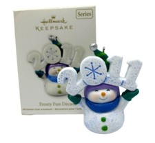 2011 Hallmark Keepsake Ornament Frosty Fun Decade Series Snowman