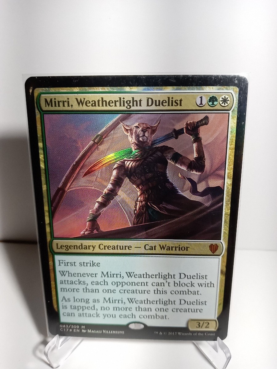 MTG - Mirri Weatherlight Duelist - Commander 2017 - NM - 43