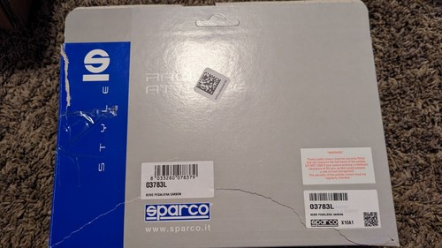 Sparco Carbon Fiber Foot Pedals - Picture 2 of 2