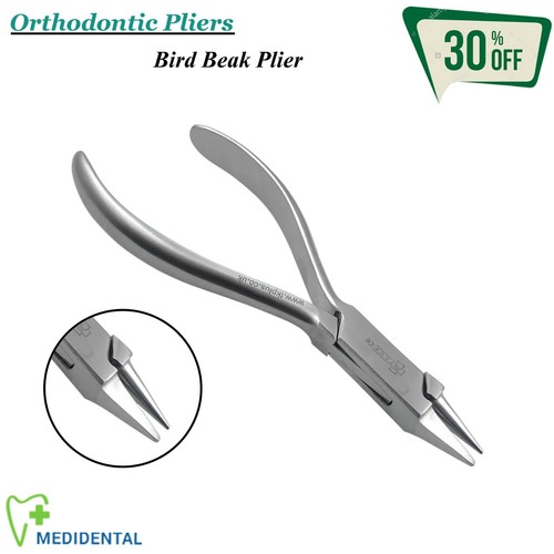 Juego de 6 instrumentos de ortodoncia kit alicates y cortadores de laboratorio herramientas de odontología - Imagen 4 de 7