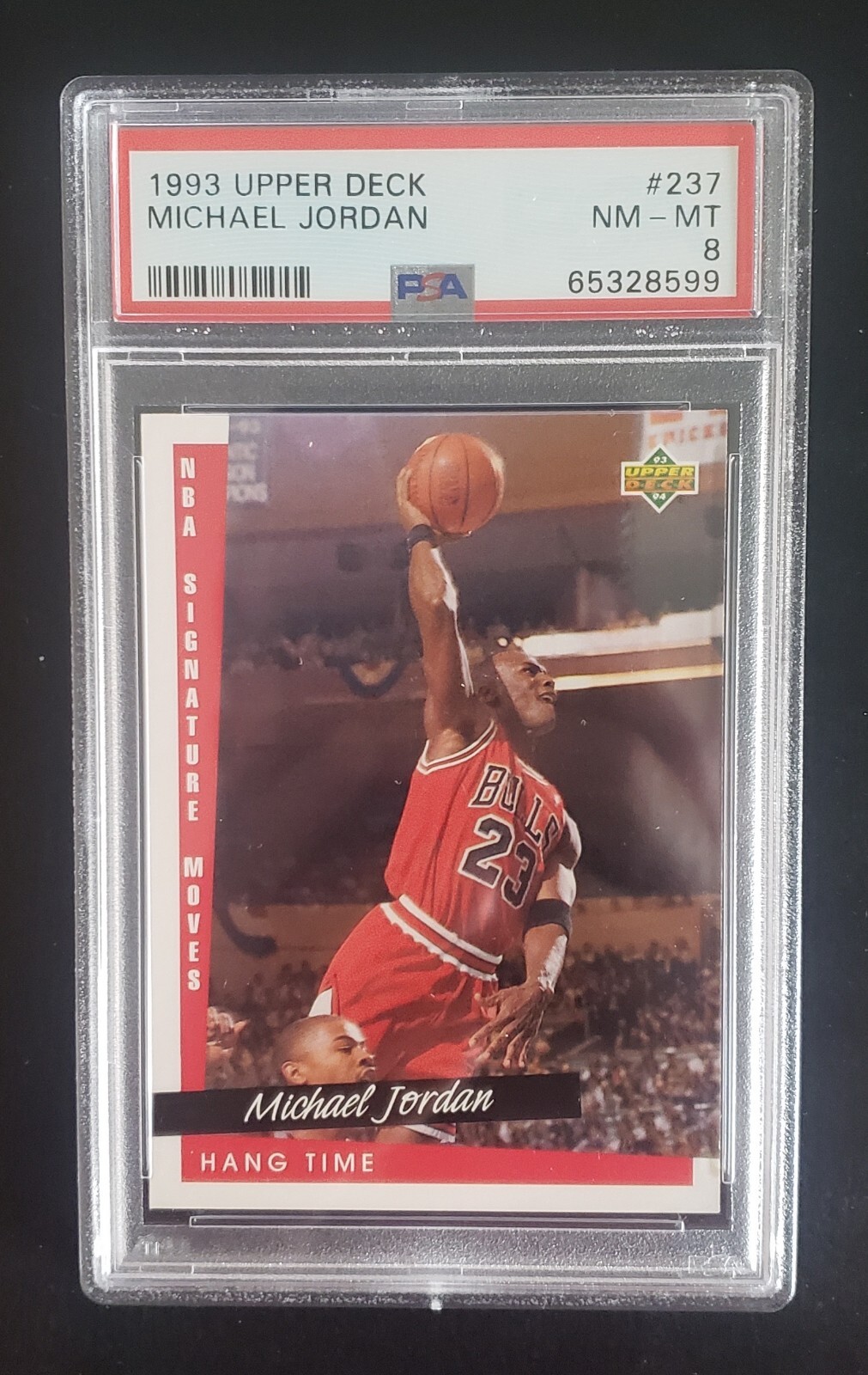 1993 Upper Deck Michael Jordan #237 PSA 8