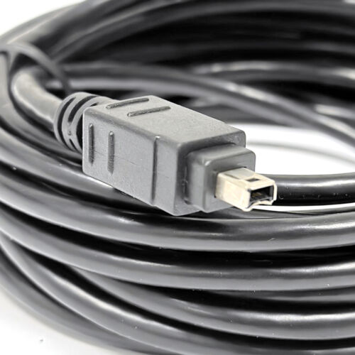 Kabel FireWire IEEE 1394 4-biegunowy st / 6-biegunowy st wtyczka do kamery 400 MBit 5m - Zdjęcie 3 z 5