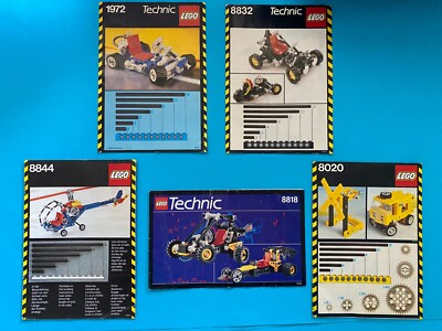 Lego Manual Lego 8832 Instructions Lego Technic 1972 8020 8818