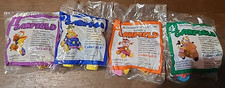 1988 McDonald's Happy Meal Garfield Toys Complete Set - Lot of 4 New - NIP