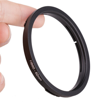 B60-62mm Filter Adapter Ring for Hasselblad B60 Bay Mount to 62mm For CPL UV ND