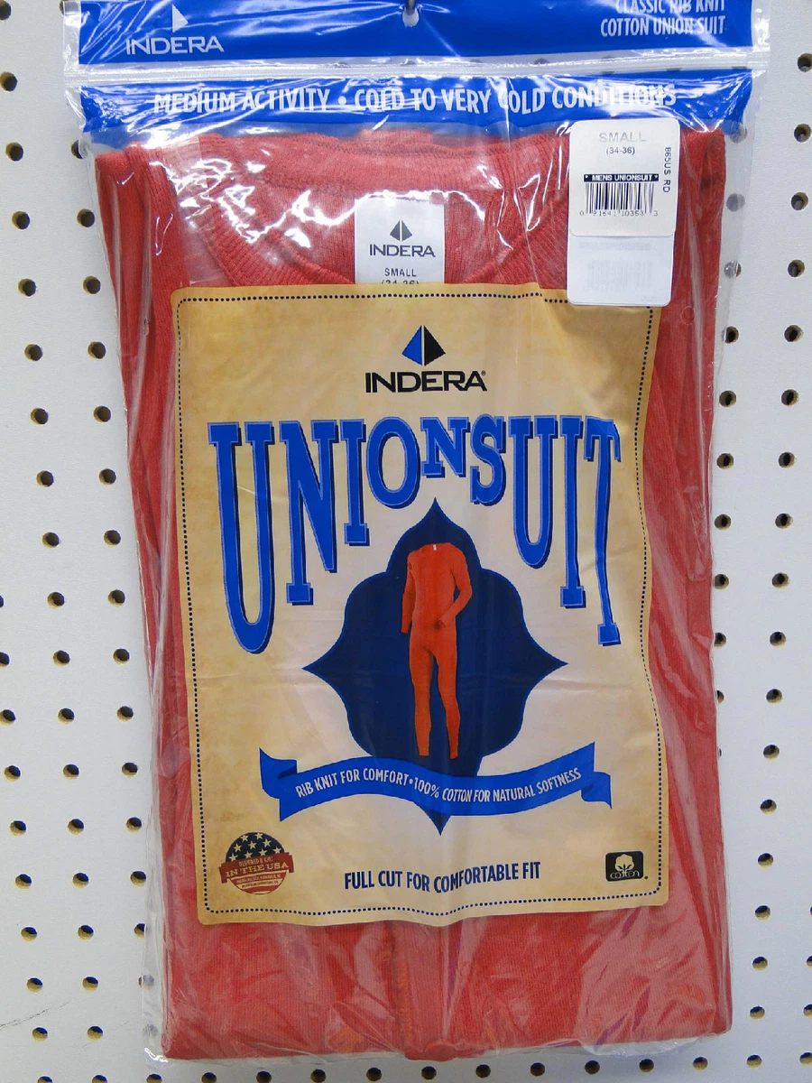 Mens red one piece long cheap underwear