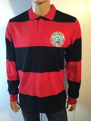 Cookies SF Black/Red Striped T-Shirt Size L