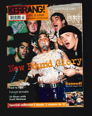 Kerrang Magazin 1981-2003 Back Ausgaben Music Club News Original Vintage