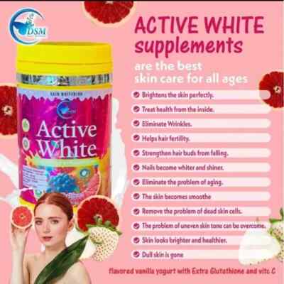 active white glutathione 3 X Phyto Active White Glutathione Collagen Skin Glow Anti Aging Supplement  DHL